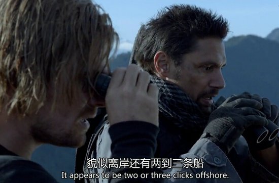 奥利弗和斯雷德观望战情