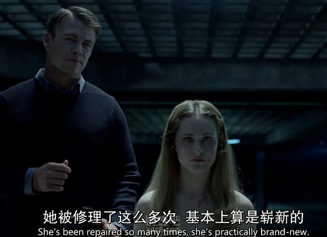 人类对德洛丽丝做了特殊处理