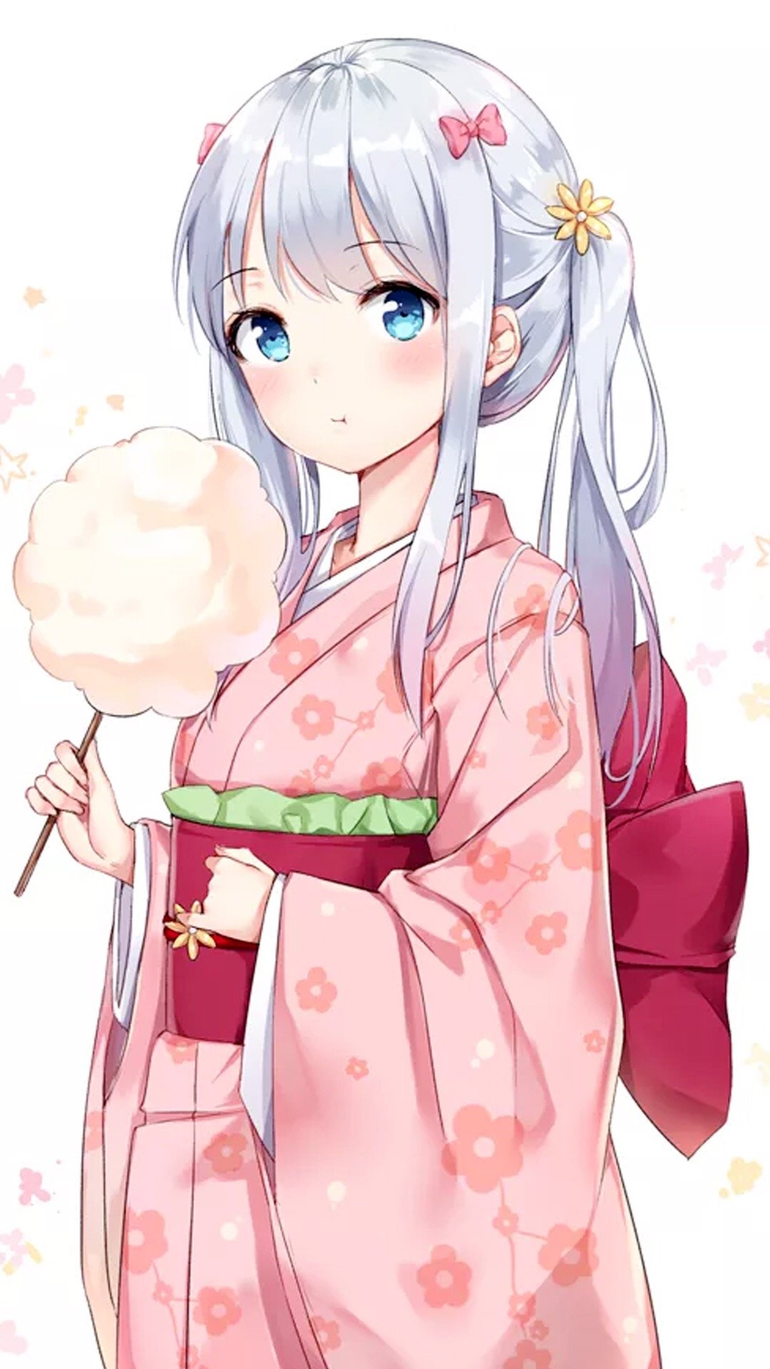 萌系二次元美少女动漫卡通性感美女手机壁纸图片合集